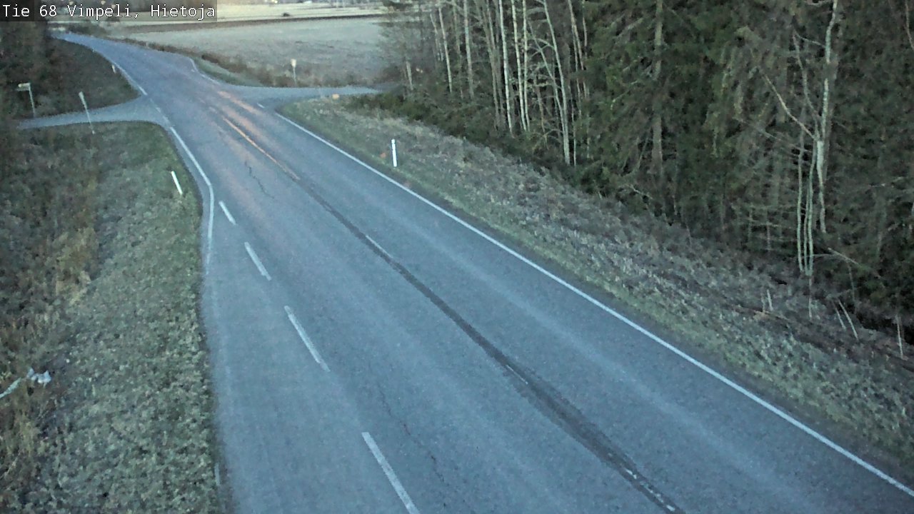 Weather Camera Image Road 68 Vimpeli, Hietoja, Vimpeli, Etelä-Pohjanmaa