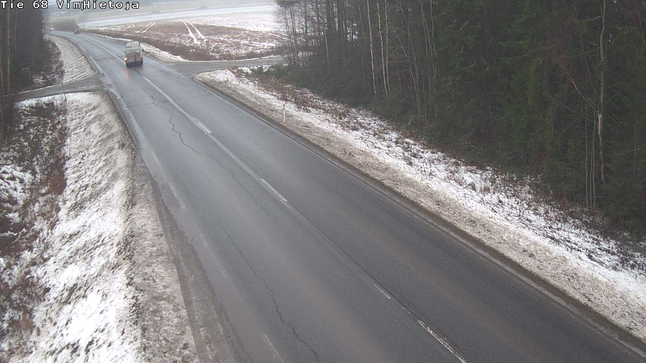 Weather Camera Image Road 68 Vimpeli, Hietoja, Vimpeli, Etelä-Pohjanmaa