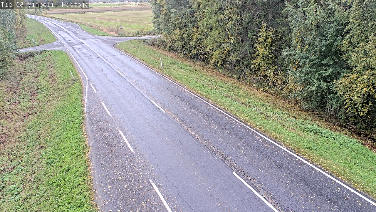 Weather Camera Image Road 68 Vimpeli, Hietoja, Vimpeli, Etelä-Pohjanmaa