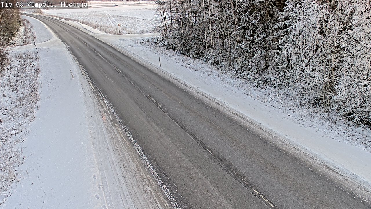 Weather Camera Image Road 68 Vimpeli, Hietoja, Vimpeli, Etelä-Pohjanmaa