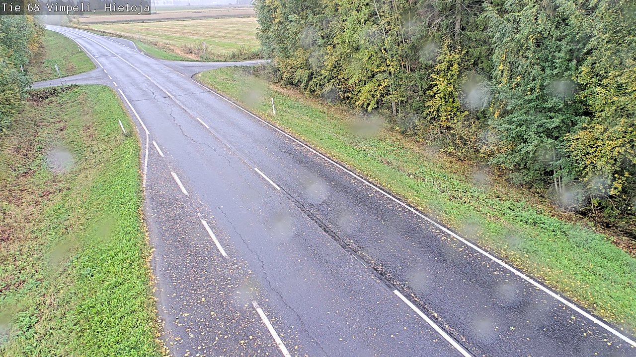 Weather Camera Image Road 68 Vimpeli, Hietoja, Vimpeli, Etelä-Pohjanmaa