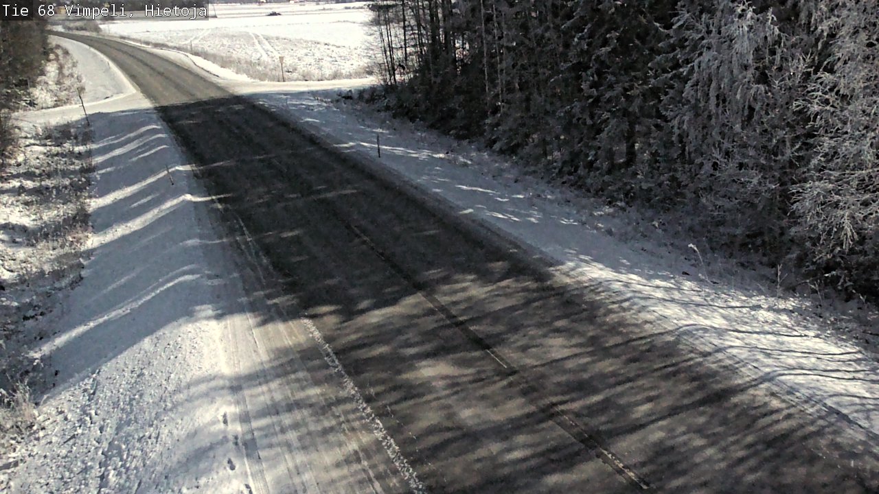 Weather Camera Image Road 68 Vimpeli, Hietoja, Vimpeli, Etelä-Pohjanmaa