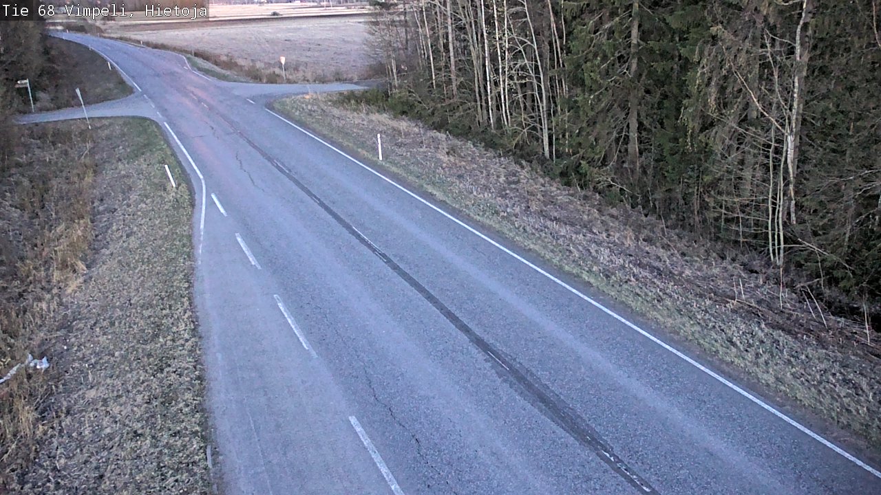 Weather Camera Image Road 68 Vimpeli, Hietoja, Vimpeli, Etelä-Pohjanmaa