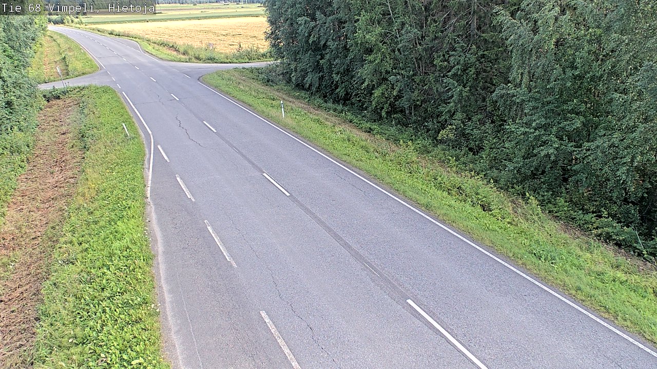 Weather Camera Image Väg 68 Vindala, Hietoja, Vimpeli, Etelä-Pohjanmaa