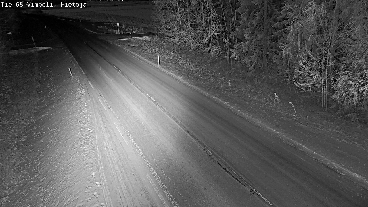 Weather Camera Image Road 68 Vimpeli, Hietoja, Vimpeli, Etelä-Pohjanmaa
