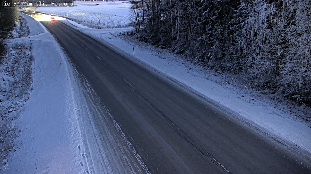 Weather Camera Image Road 68 Vimpeli, Hietoja, Vimpeli, Etelä-Pohjanmaa