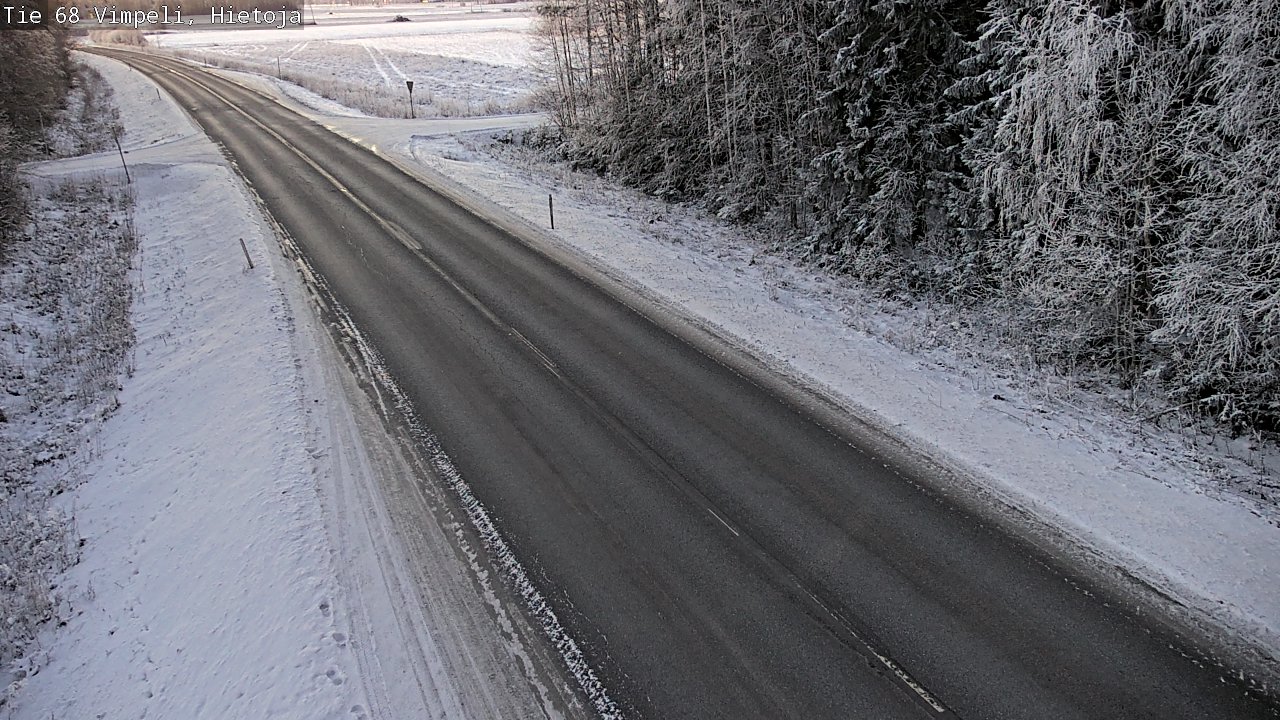 Weather Camera Image Road 68 Vimpeli, Hietoja, Vimpeli, Etelä-Pohjanmaa