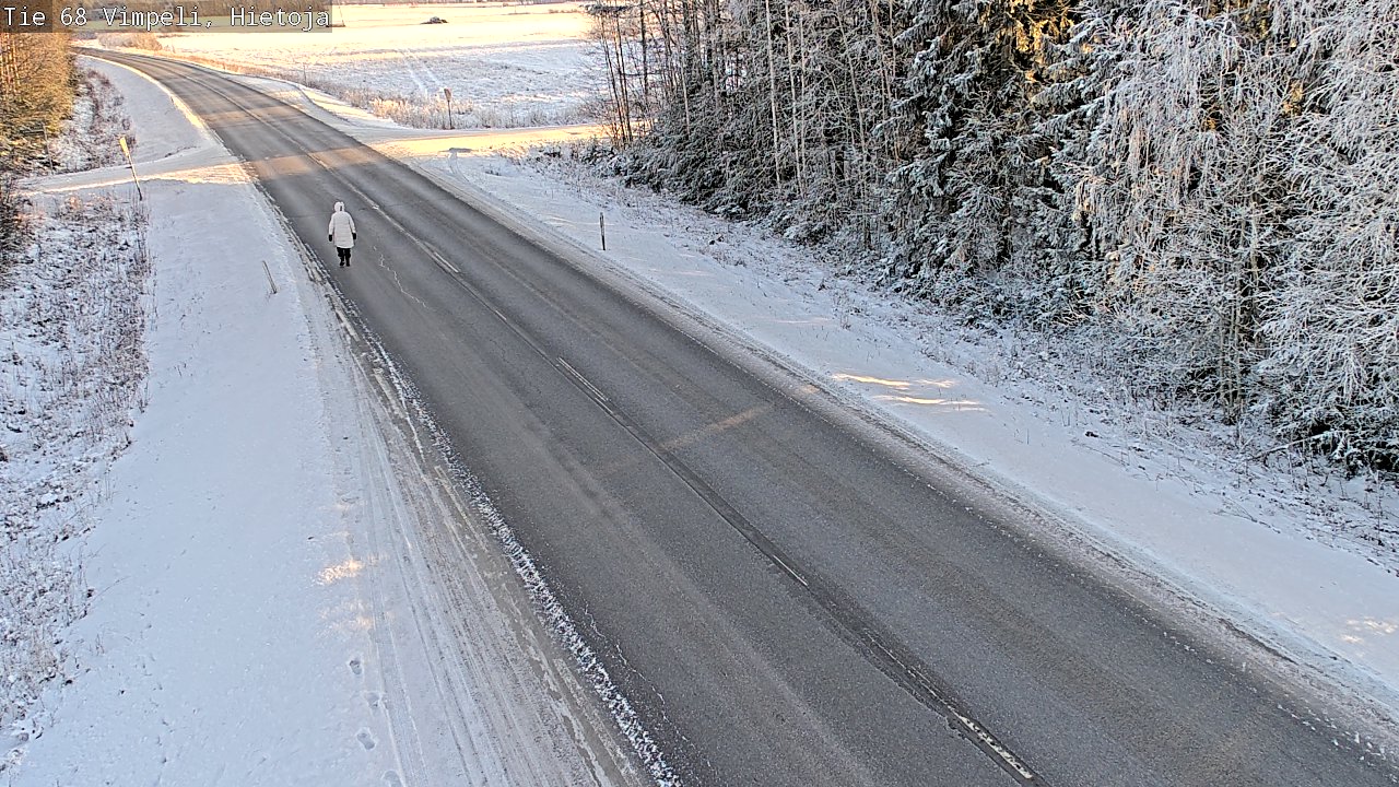 Weather Camera Image Road 68 Vimpeli, Hietoja, Vimpeli, Etelä-Pohjanmaa