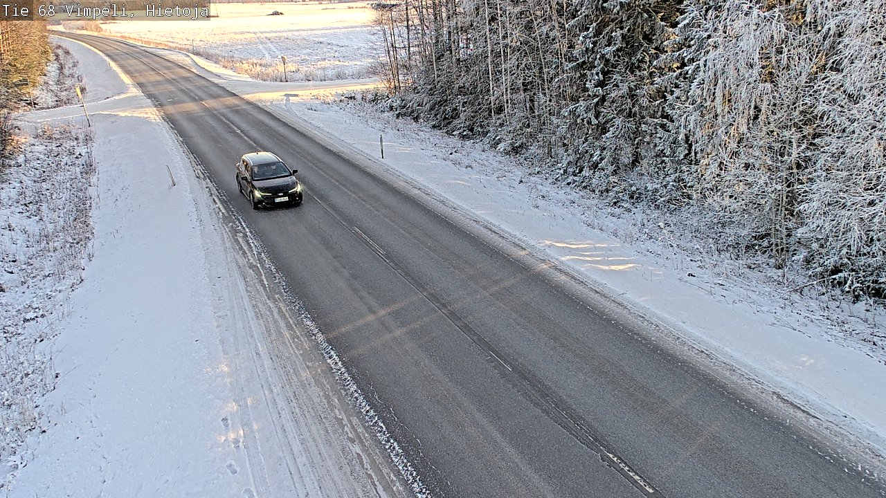 Weather Camera Image Road 68 Vimpeli, Hietoja, Vimpeli, Etelä-Pohjanmaa