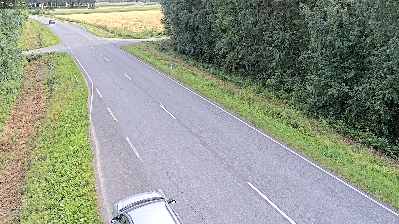 Weather Camera Image Väg 68 Vindala, Hietoja, Vimpeli, Etelä-Pohjanmaa