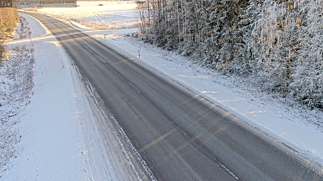 Weather Camera Image Road 68 Vimpeli, Hietoja, Vimpeli, Etelä-Pohjanmaa