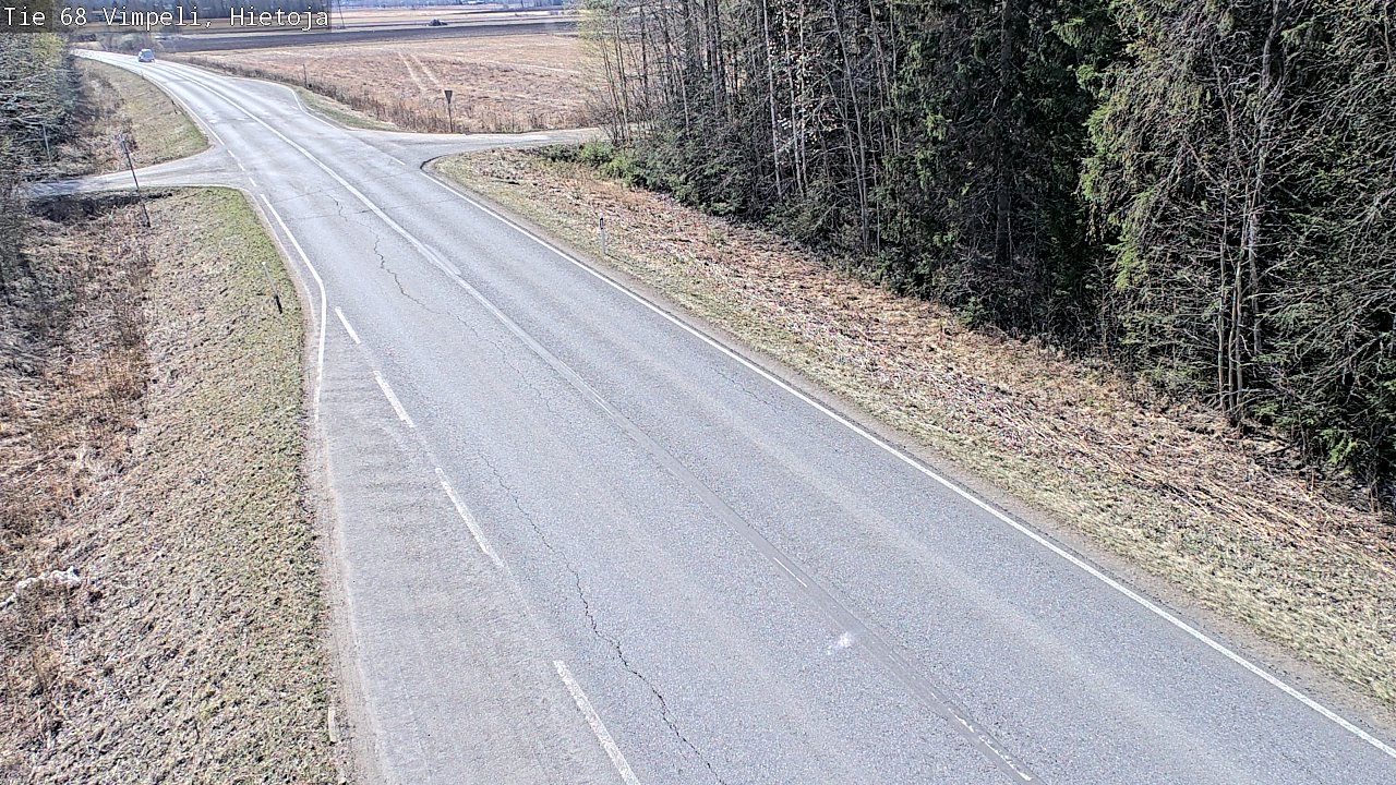 Weather Camera Image Väg 68 Vindala, Hietoja, Vimpeli, Etelä-Pohjanmaa