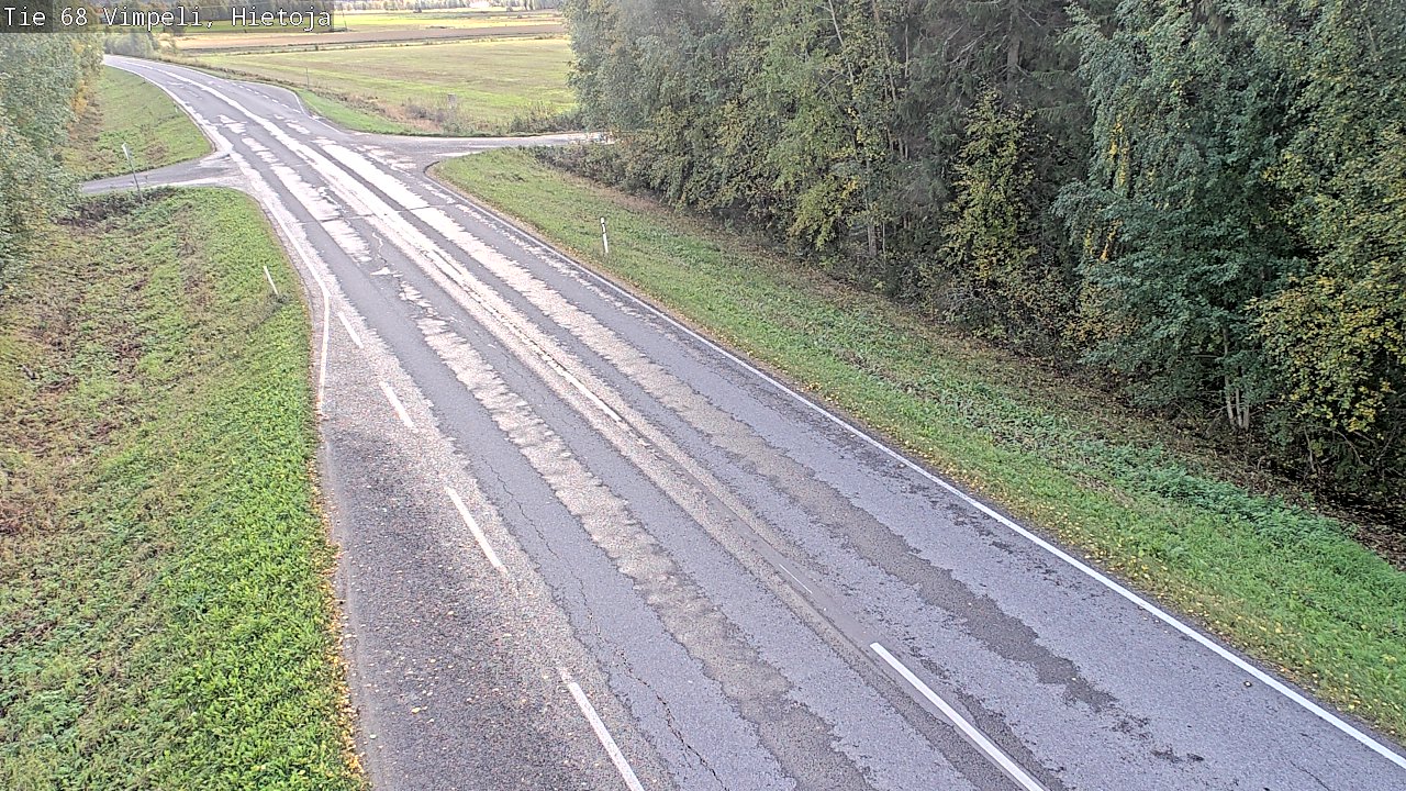 Weather Camera Image Road 68 Vimpeli, Hietoja, Vimpeli, Etelä-Pohjanmaa