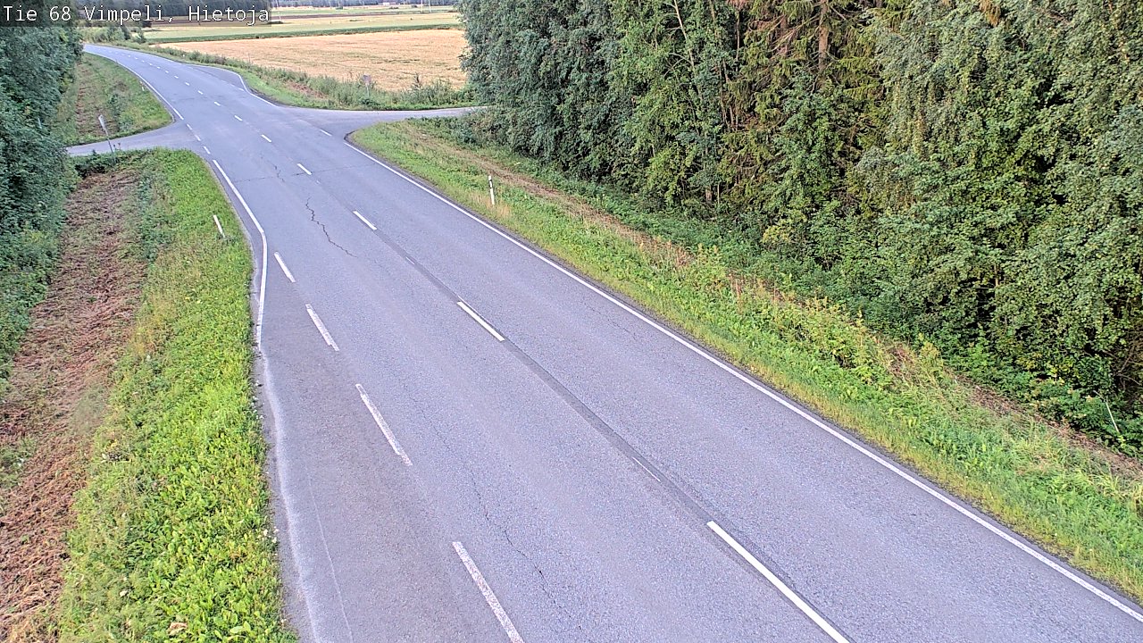 Weather Camera Image Väg 68 Vindala, Hietoja, Vimpeli, Etelä-Pohjanmaa