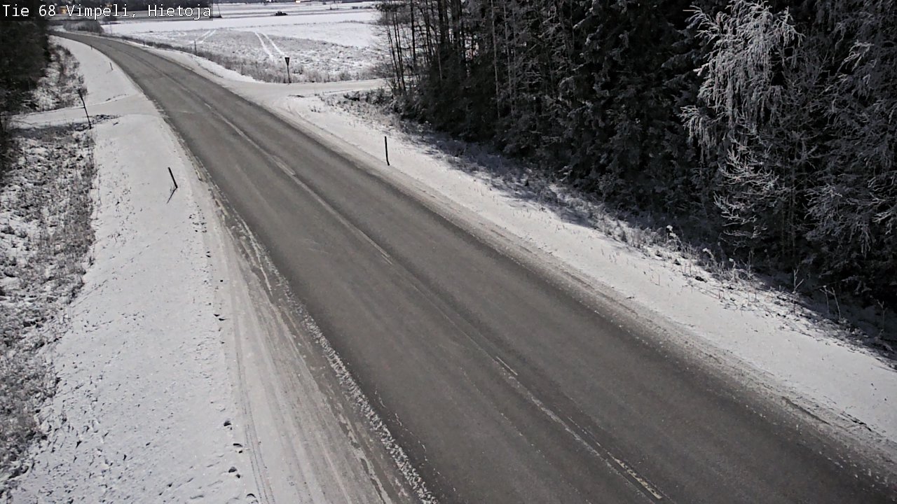 Weather Camera Image Road 68 Vimpeli, Hietoja, Vimpeli, Etelä-Pohjanmaa