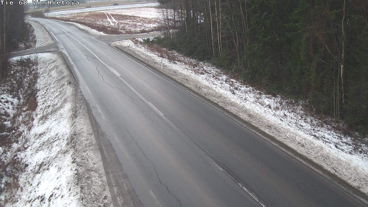 Weather Camera Image Road 68 Vimpeli, Hietoja, Vimpeli, Etelä-Pohjanmaa