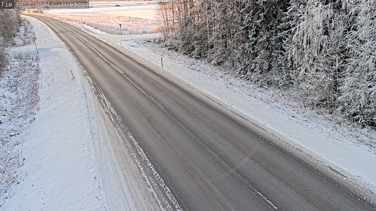 Weather Camera Image Road 68 Vimpeli, Hietoja, Vimpeli, Etelä-Pohjanmaa