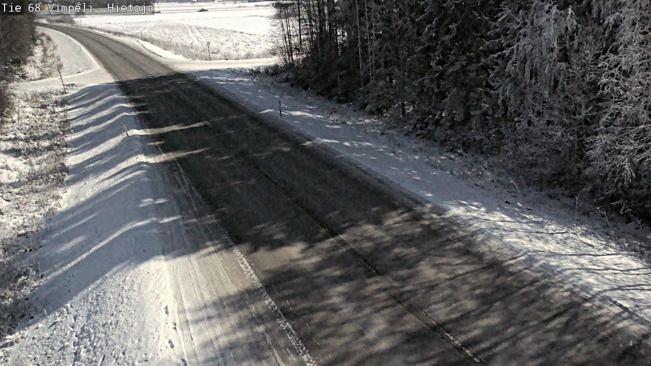 Weather Camera Image Road 68 Vimpeli, Hietoja, Vimpeli, Etelä-Pohjanmaa