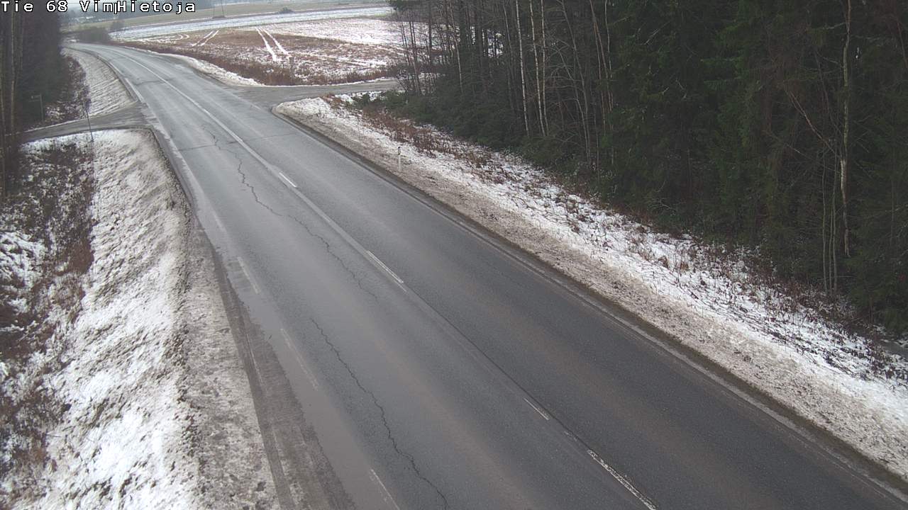 Weather Camera Image Road 68 Vimpeli, Hietoja, Vimpeli, Etelä-Pohjanmaa