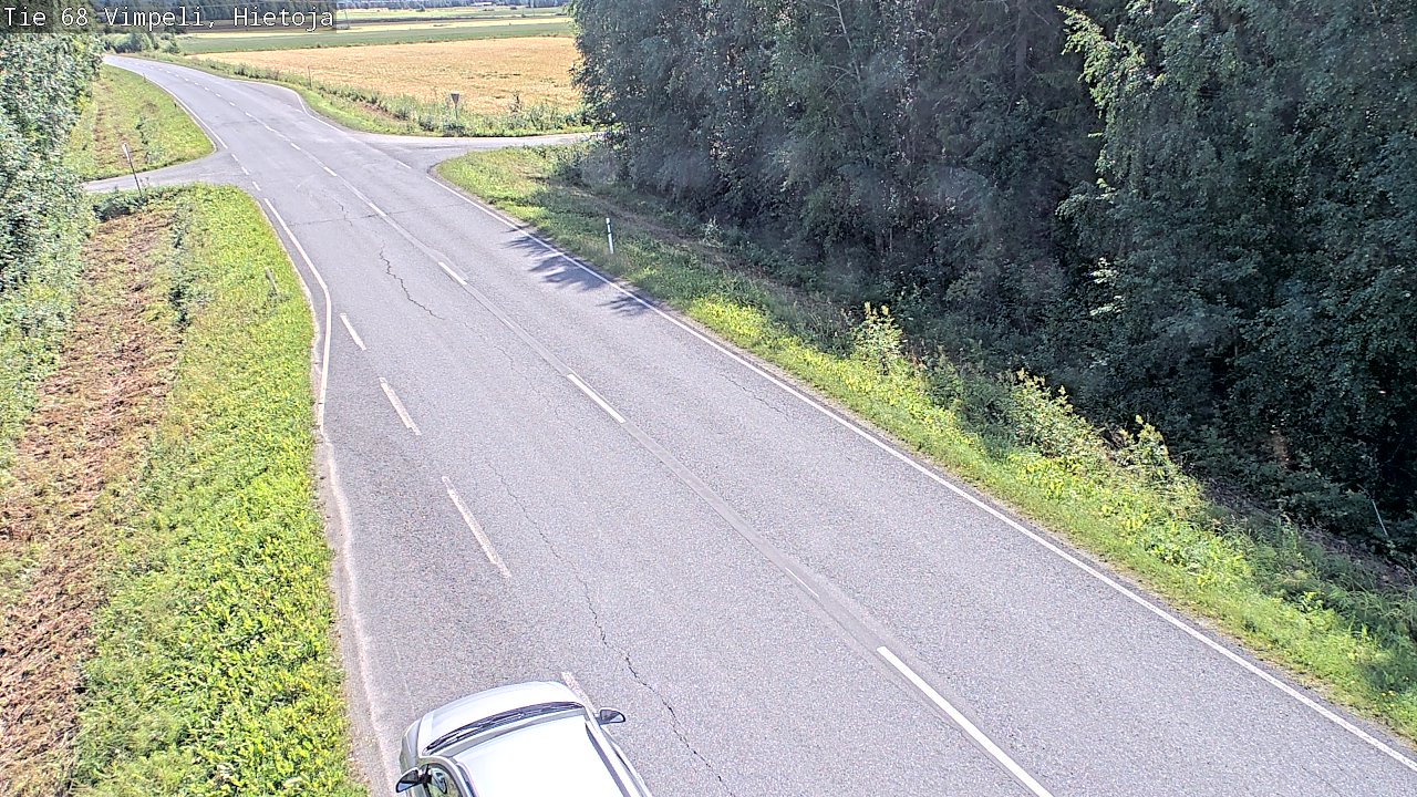 Weather Camera Image Väg 68 Vindala, Hietoja, Vimpeli, Etelä-Pohjanmaa