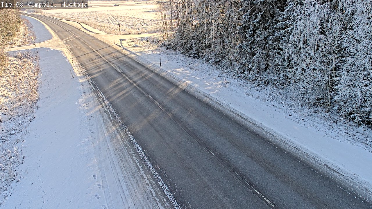 Weather Camera Image Road 68 Vimpeli, Hietoja, Vimpeli, Etelä-Pohjanmaa