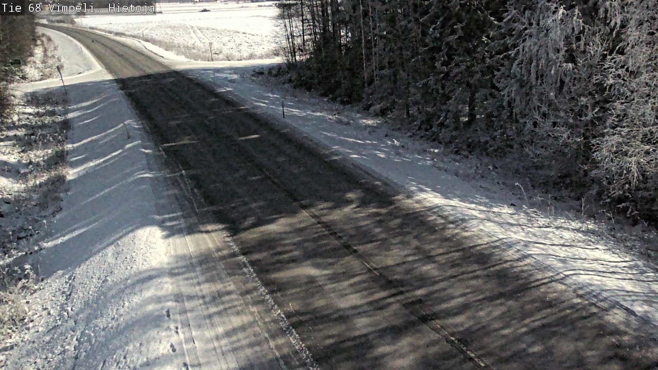 Weather Camera Image Road 68 Vimpeli, Hietoja, Vimpeli, Etelä-Pohjanmaa