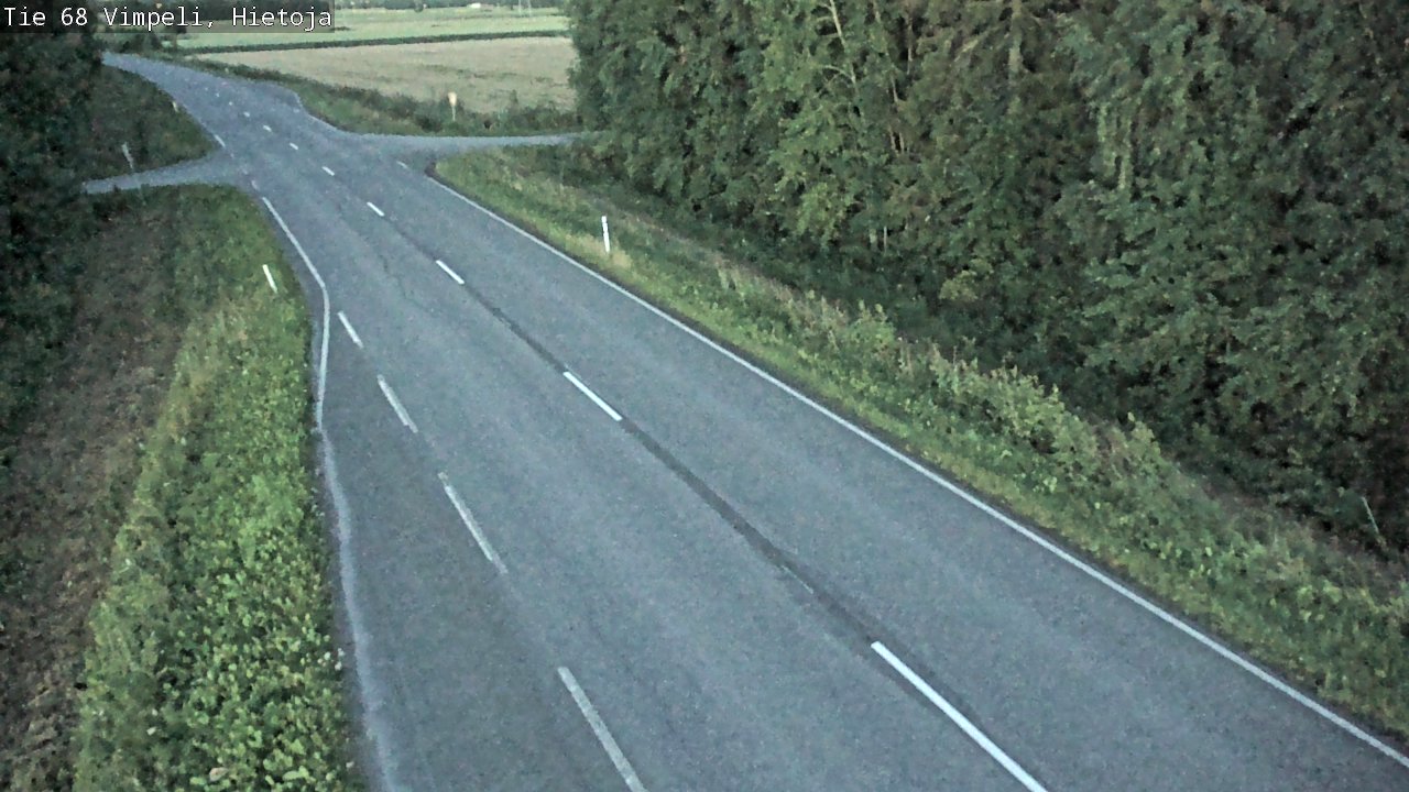 Weather Camera Image Väg 68 Vindala, Hietoja, Vimpeli, Etelä-Pohjanmaa