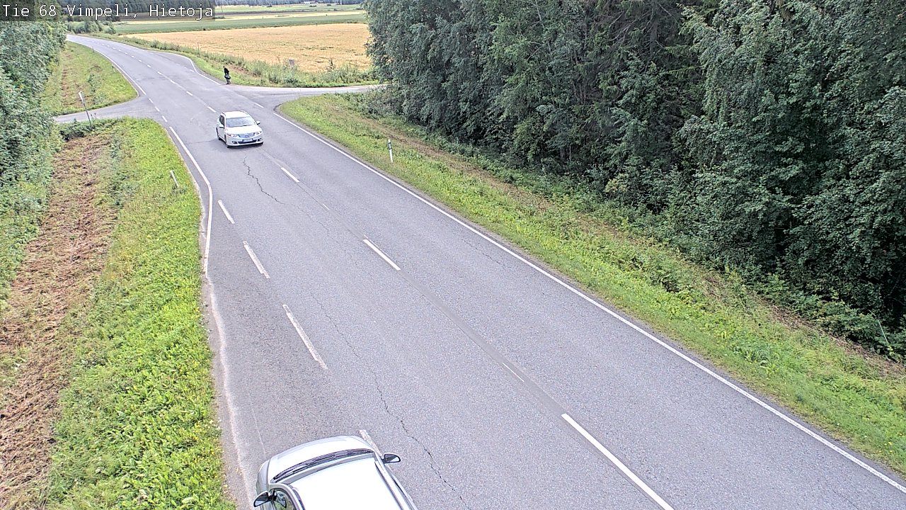 Weather Camera Image Väg 68 Vindala, Hietoja, Vimpeli, Etelä-Pohjanmaa