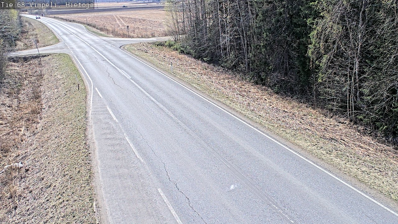 Weather Camera Image Väg 68 Vindala, Hietoja, Vimpeli, Etelä-Pohjanmaa