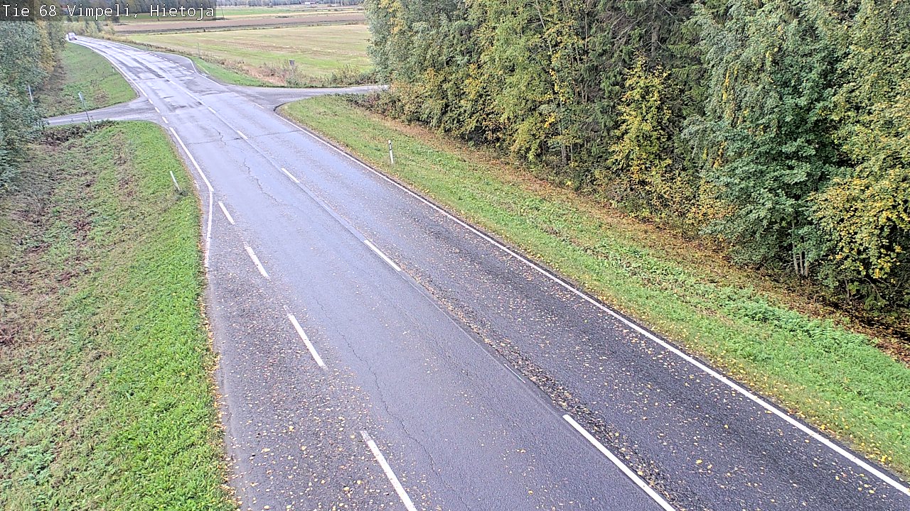 Weather Camera Image Road 68 Vimpeli, Hietoja, Vimpeli, Etelä-Pohjanmaa