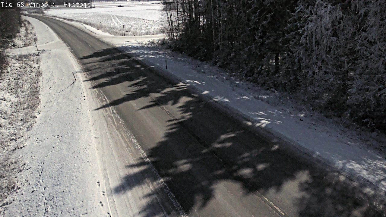 Weather Camera Image Road 68 Vimpeli, Hietoja, Vimpeli, Etelä-Pohjanmaa