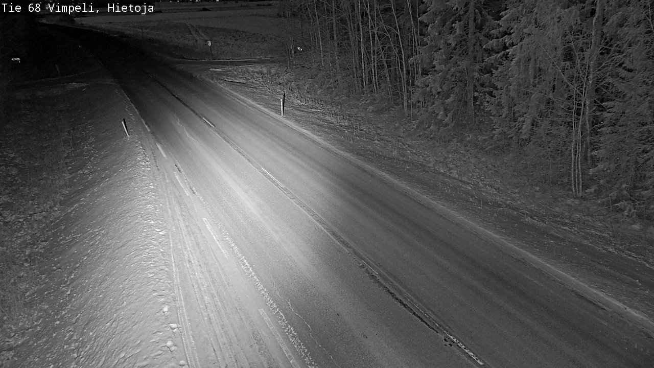 Weather Camera Image Road 68 Vimpeli, Hietoja, Vimpeli, Etelä-Pohjanmaa