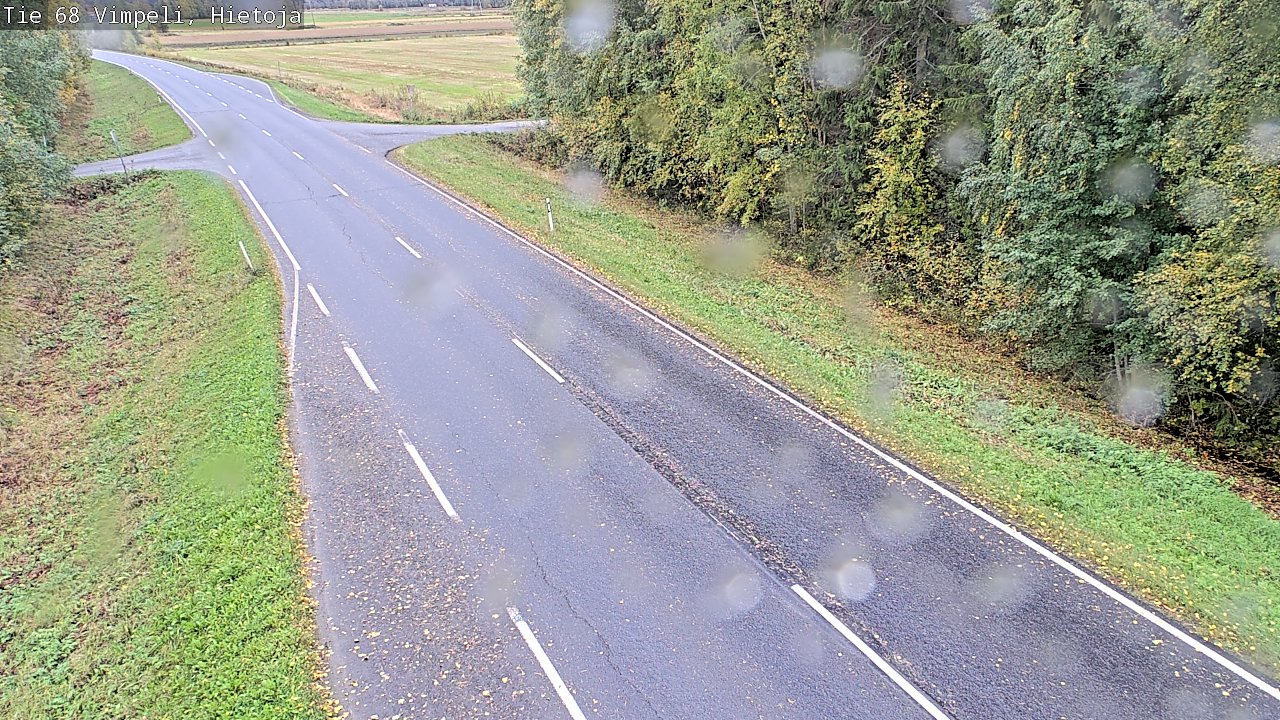 Weather Camera Image Road 68 Vimpeli, Hietoja, Vimpeli, Etelä-Pohjanmaa