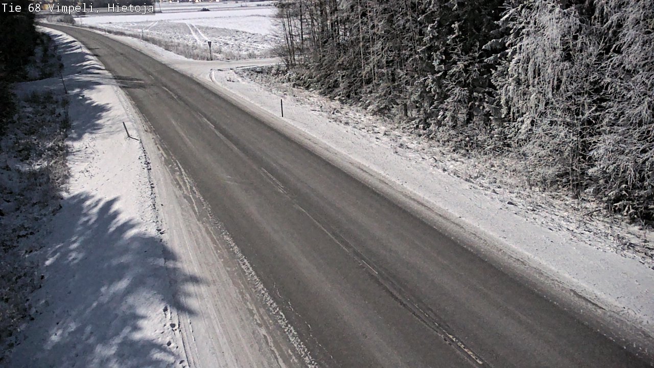Weather Camera Image Road 68 Vimpeli, Hietoja, Vimpeli, Etelä-Pohjanmaa
