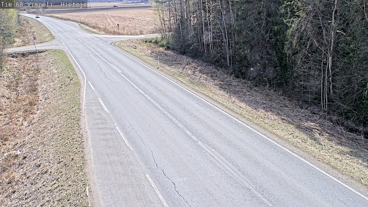 Weather Camera Image Väg 68 Vindala, Hietoja, Vimpeli, Etelä-Pohjanmaa