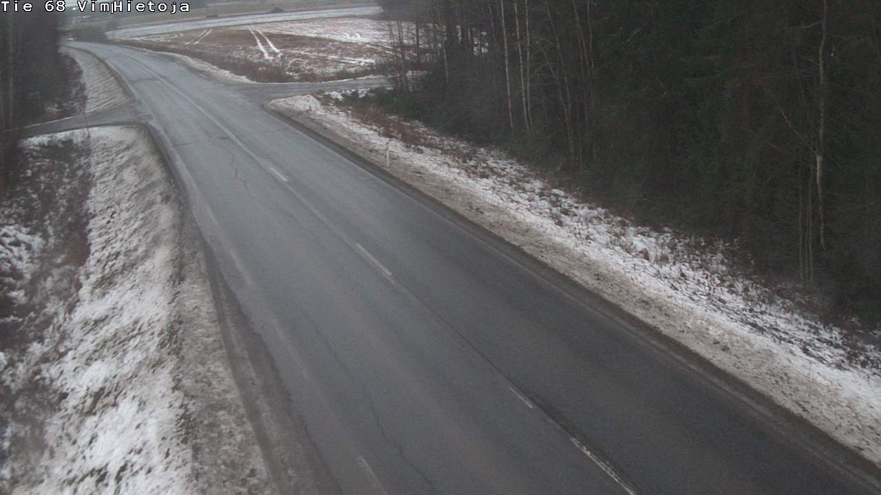 Weather Camera Image Road 68 Vimpeli, Hietoja, Vimpeli, Etelä-Pohjanmaa