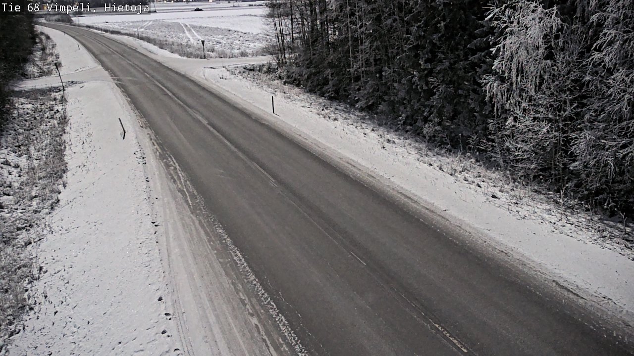 Weather Camera Image Road 68 Vimpeli, Hietoja, Vimpeli, Etelä-Pohjanmaa