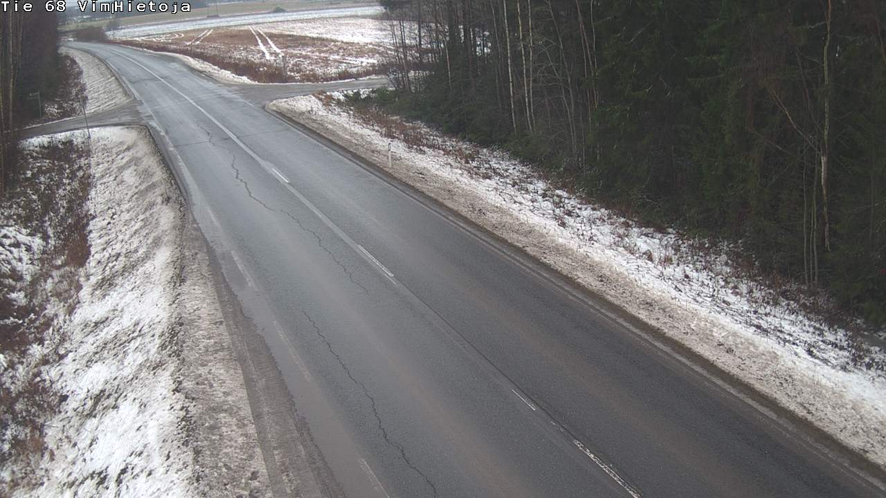 Weather Camera Image Road 68 Vimpeli, Hietoja, Vimpeli, Etelä-Pohjanmaa