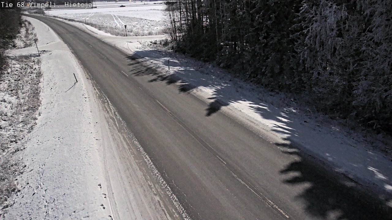 Weather Camera Image Road 68 Vimpeli, Hietoja, Vimpeli, Etelä-Pohjanmaa
