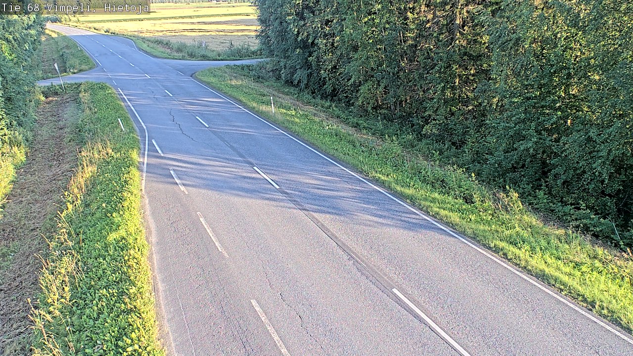 Weather Camera Image Väg 68 Vindala, Hietoja, Vimpeli, Etelä-Pohjanmaa