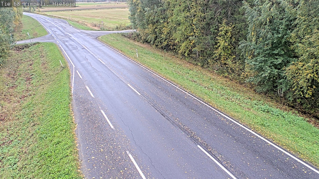 Weather Camera Image Road 68 Vimpeli, Hietoja, Vimpeli, Etelä-Pohjanmaa