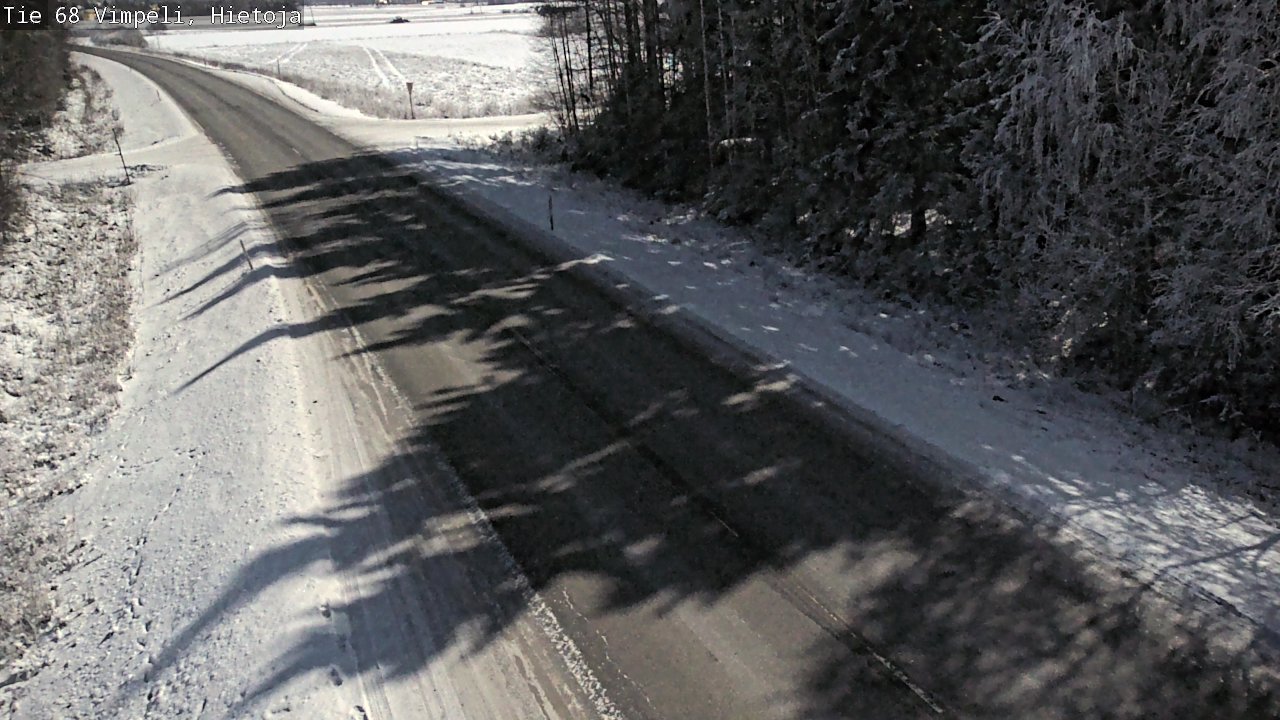 Weather Camera Image Road 68 Vimpeli, Hietoja, Vimpeli, Etelä-Pohjanmaa