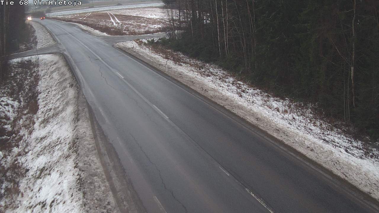 Weather Camera Image Road 68 Vimpeli, Hietoja, Vimpeli, Etelä-Pohjanmaa
