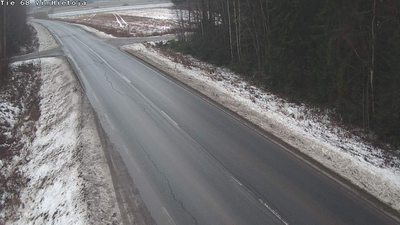 Weather Camera Image Road 68 Vimpeli, Hietoja, Vimpeli, Etelä-Pohjanmaa