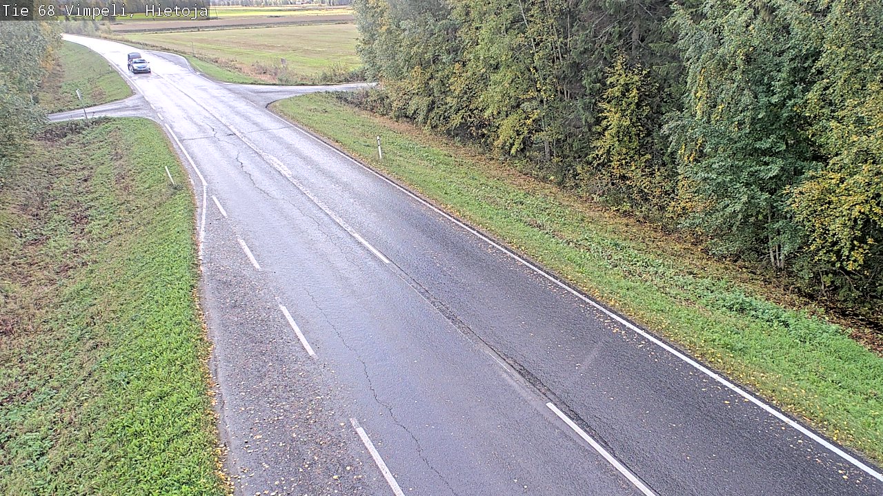 Weather Camera Image Road 68 Vimpeli, Hietoja, Vimpeli, Etelä-Pohjanmaa