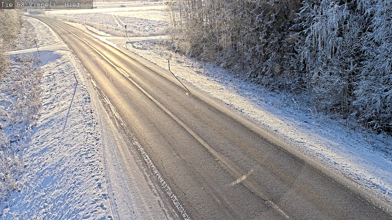 Weather Camera Image Road 68 Vimpeli, Hietoja, Vimpeli, Etelä-Pohjanmaa