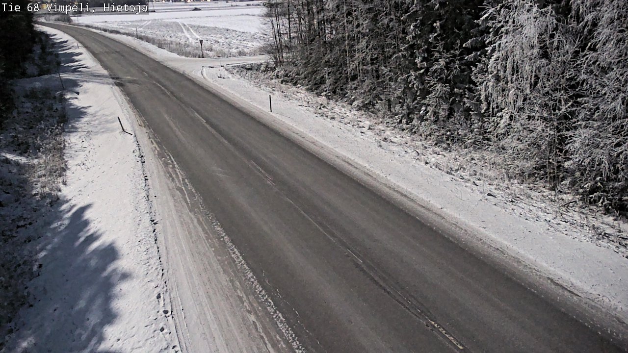 Weather Camera Image Road 68 Vimpeli, Hietoja, Vimpeli, Etelä-Pohjanmaa