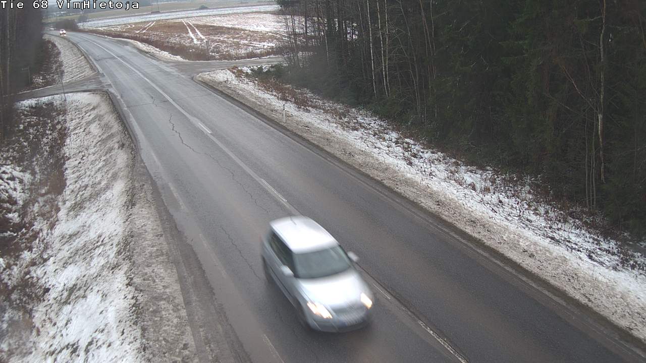 Weather Camera Image Road 68 Vimpeli, Hietoja, Vimpeli, Etelä-Pohjanmaa