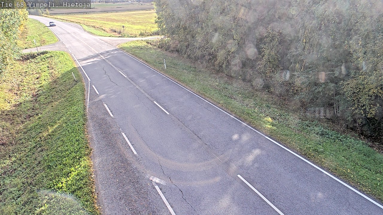 Weather Camera Image Road 68 Vimpeli, Hietoja, Vimpeli, Etelä-Pohjanmaa
