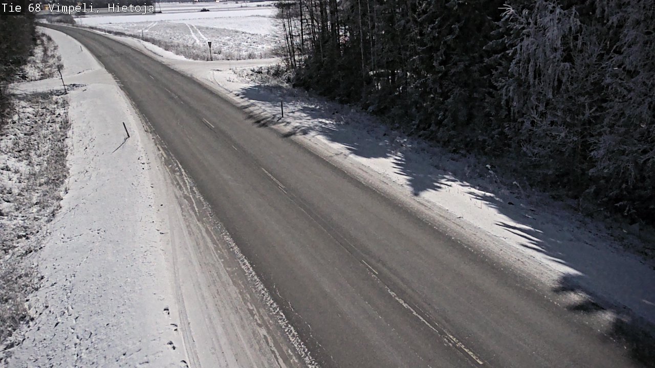 Weather Camera Image Road 68 Vimpeli, Hietoja, Vimpeli, Etelä-Pohjanmaa
